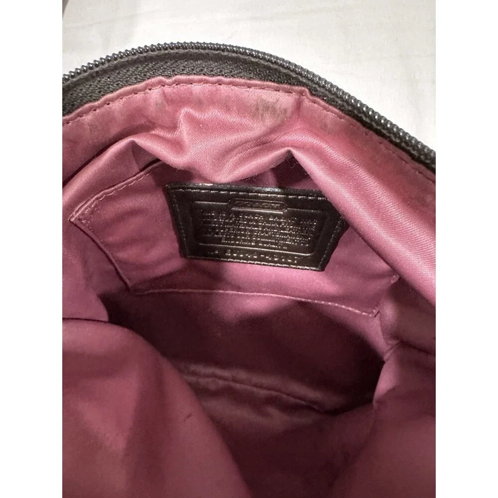 Coach Madison Med Dark Brown Crossbody Bag